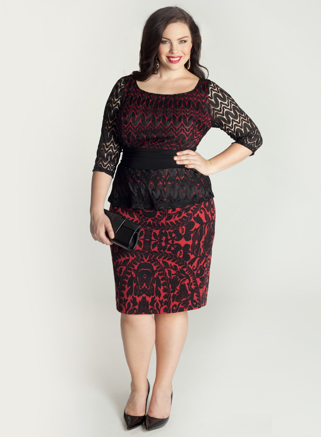 Peplum Dresses for Plus Size