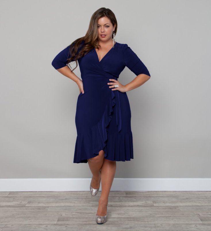 best wrap dress for plus size