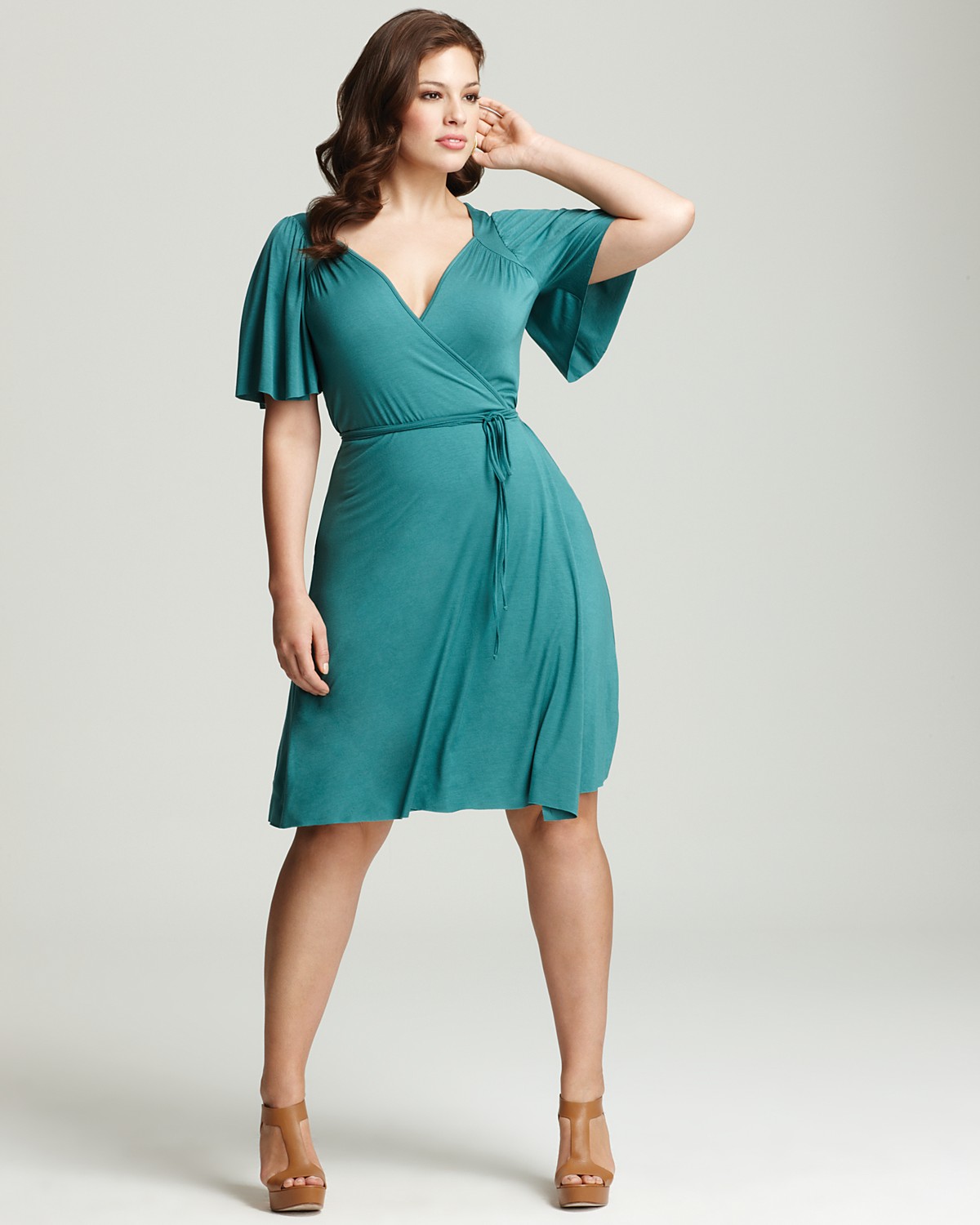 Curvy Wrap Dress Online Store, UP TO 54 ...