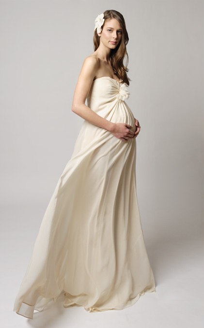 Pregnancy wedding dresses