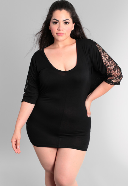 plus size mini dresses