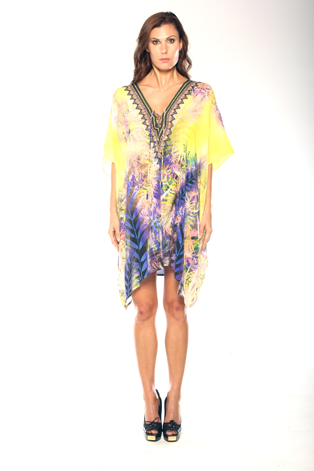 caftan dress short