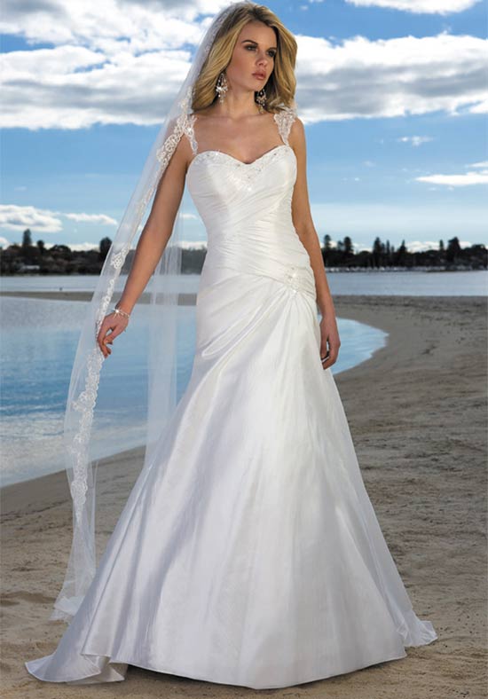 dress for wedding on the beach