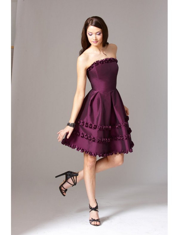 Purple Cocktail Dress - Dressed Up Girl