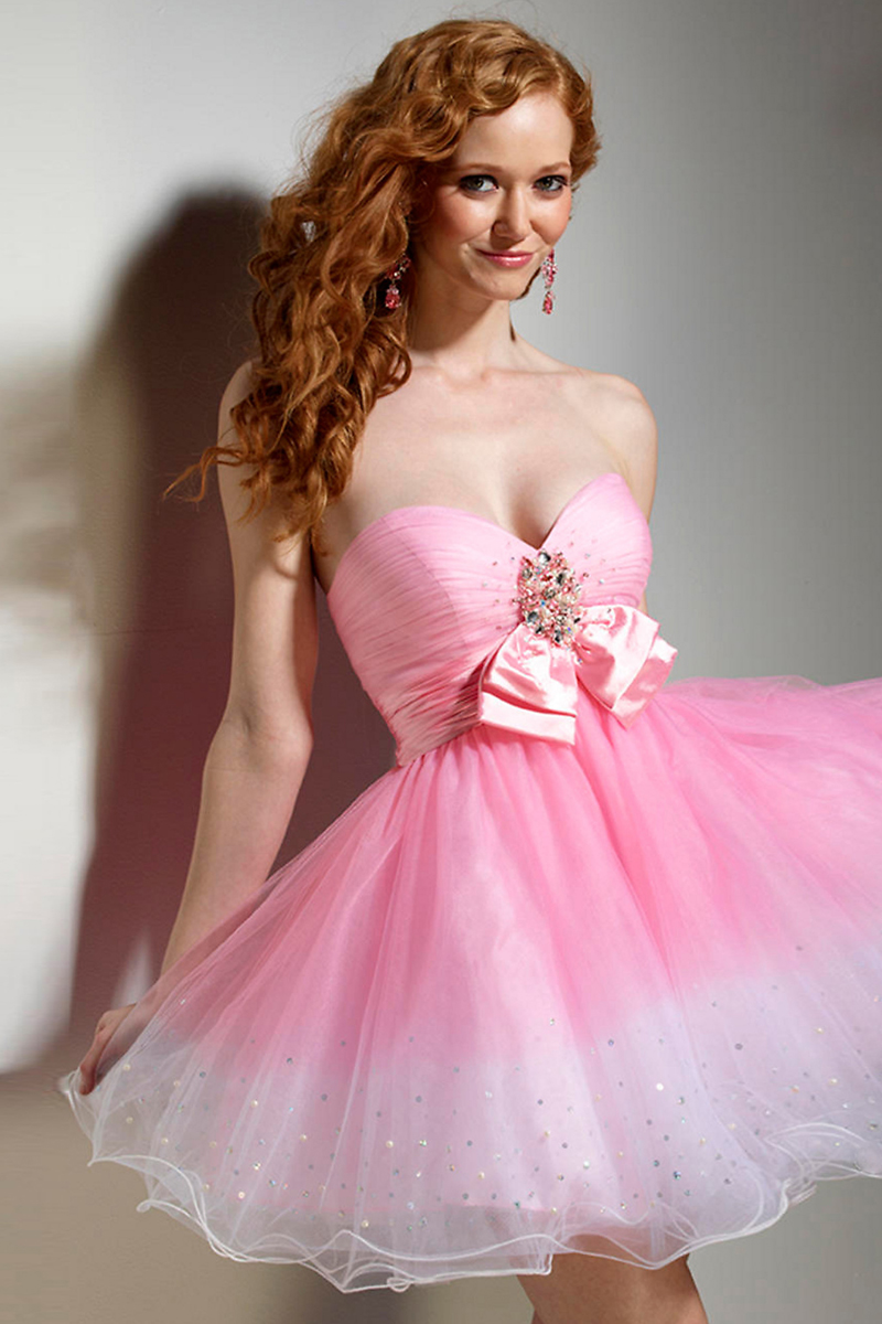 Pink Cocktail Dress - Dressed Up Girl