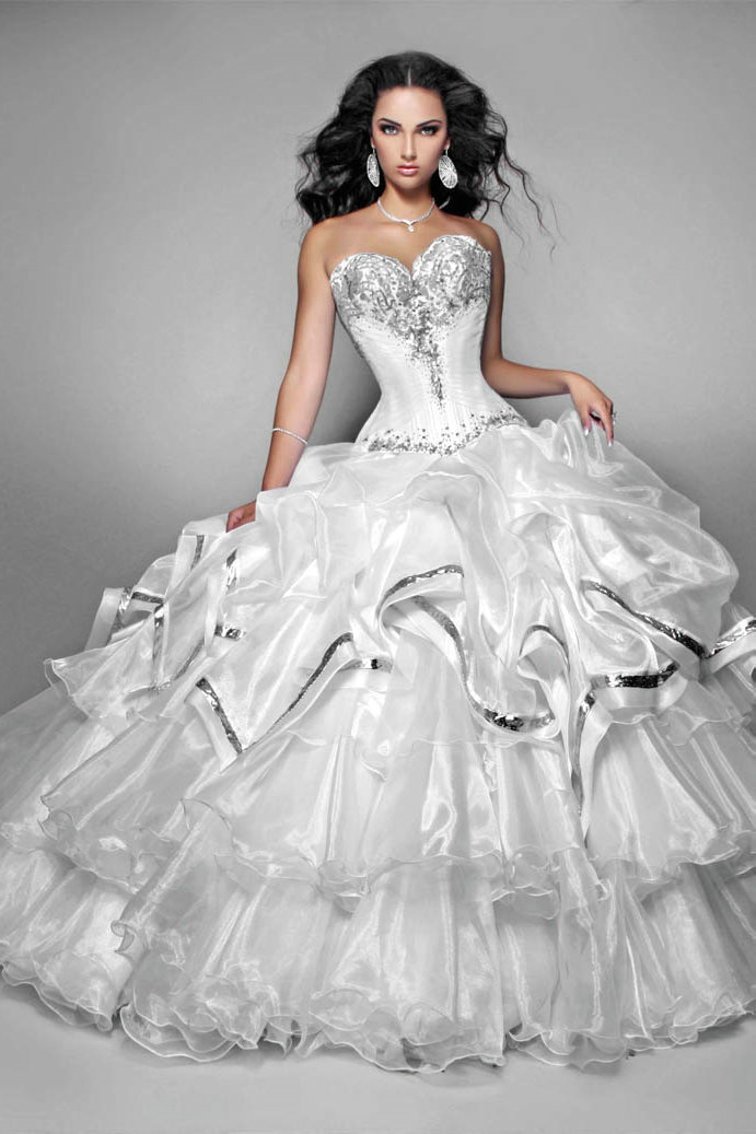 White Quinceanera Dresses | Dressed Up Girl