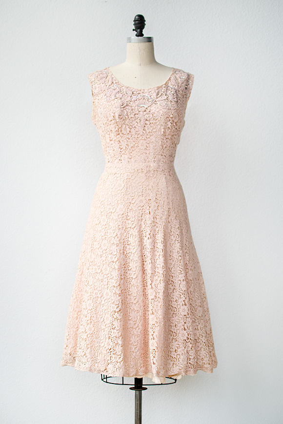 Pink Lace Dress | DressedUpGirl.com
