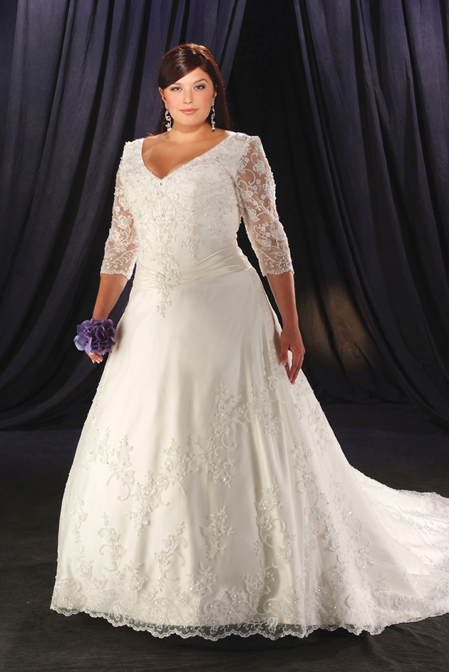 Plus Size Wedding Dresses  Dressed Up Girl