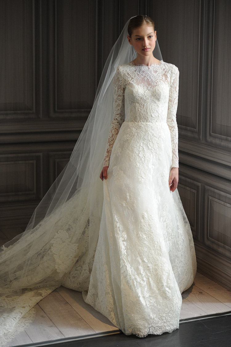 Long Sleeve Lace Wedding Dress | DressedUpGirl.com