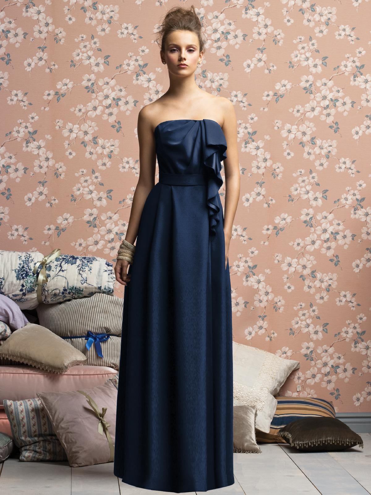 Dark blue bridesmaid dresses