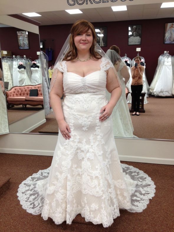 Size 18 Wedding Dress With Sleeves ...