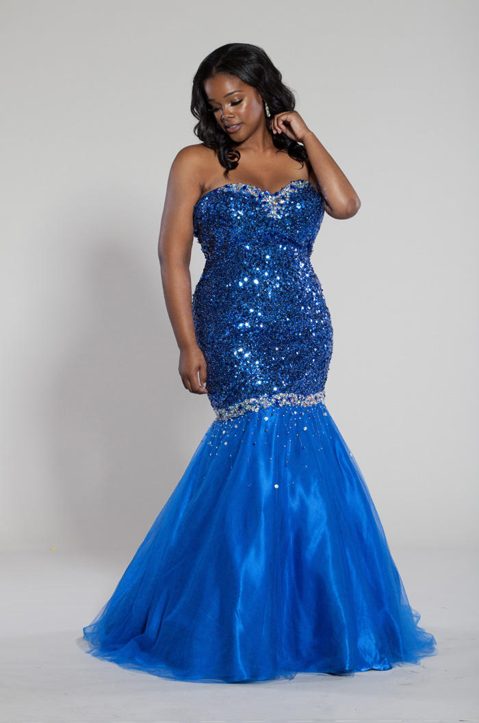 Plus Size Prom Dresses Dressed Up Girl