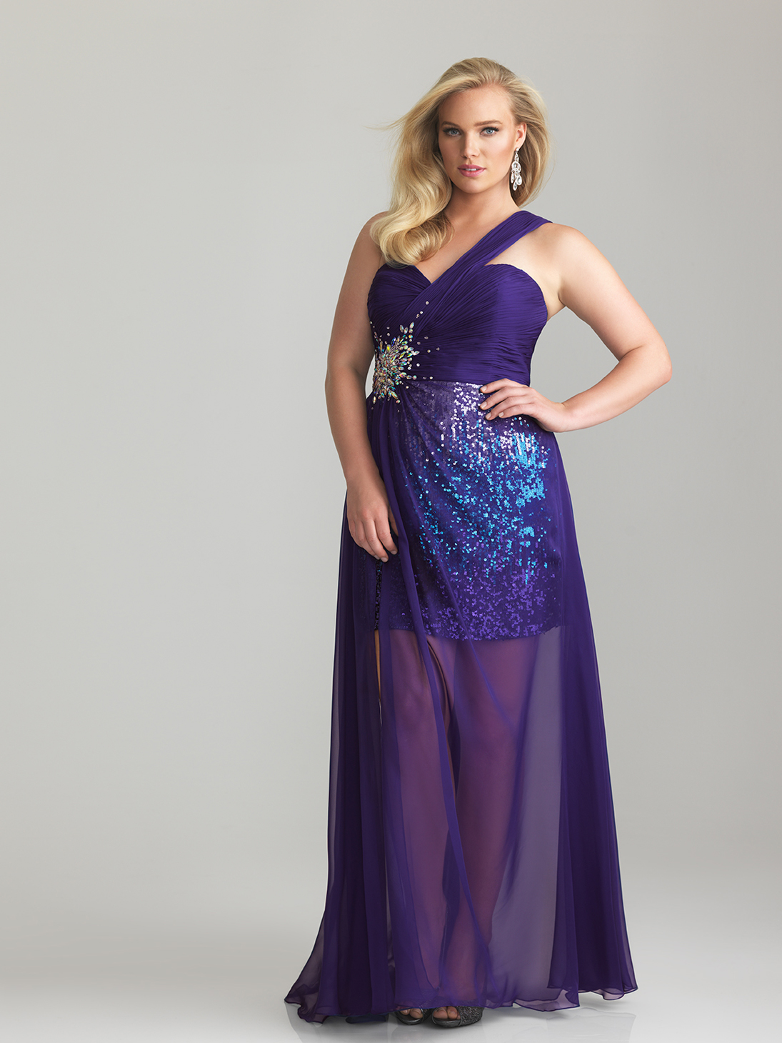 Plus Size Prom Dresses Dressed Up Girl