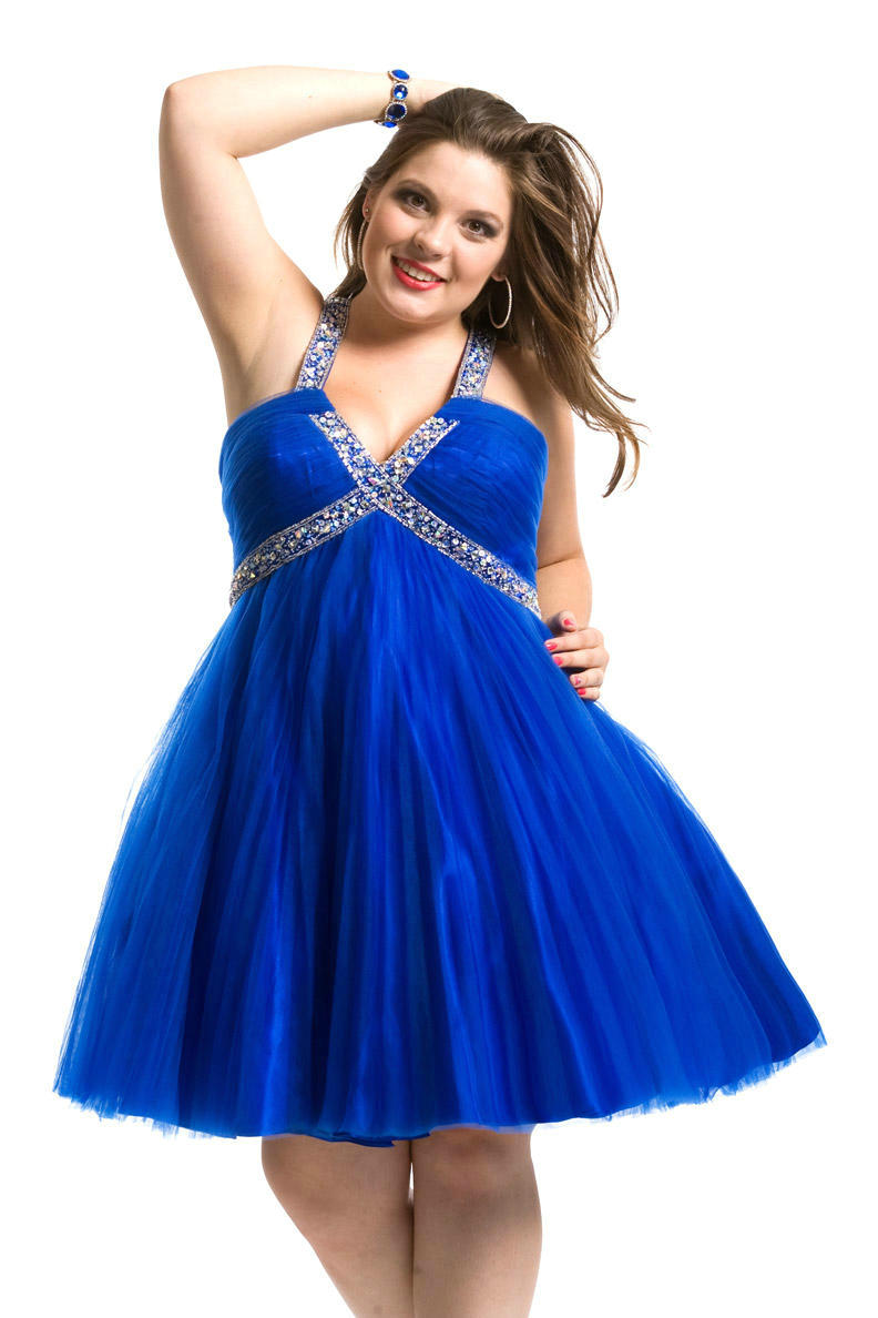 Homecoming dresses plus size