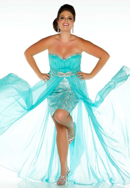 Plus Size Prom Dresses  Dressed Up Girl