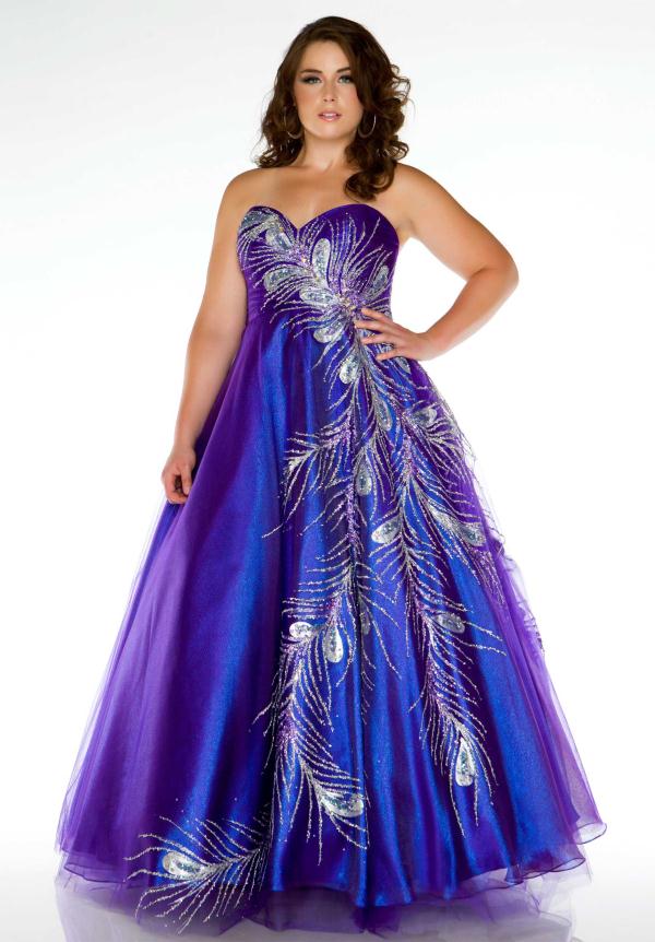 Plus Size Prom Dresses  Dressed Up Girl