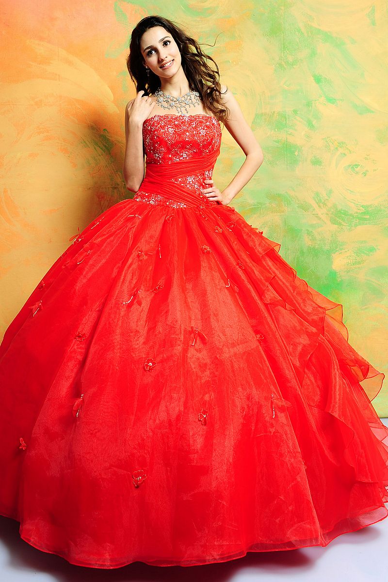 Red Quinceanera Dresses | Dressed Up Girl