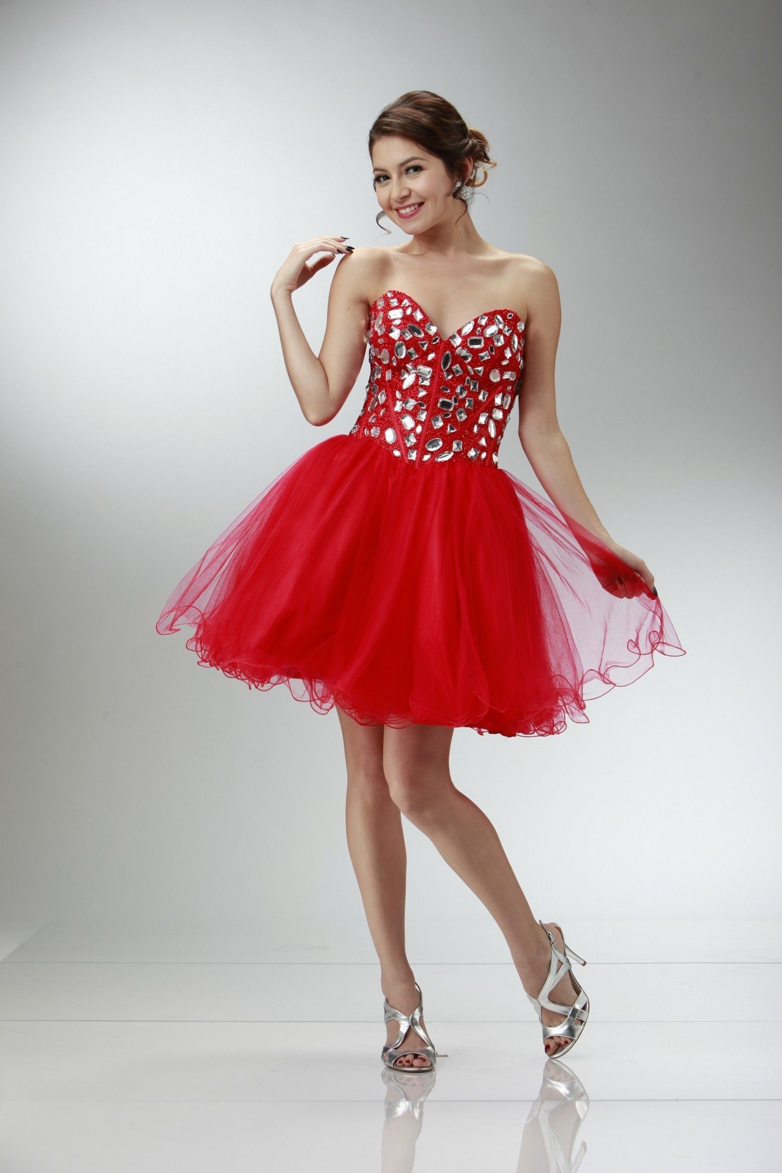 Red Short Prom Dresses
