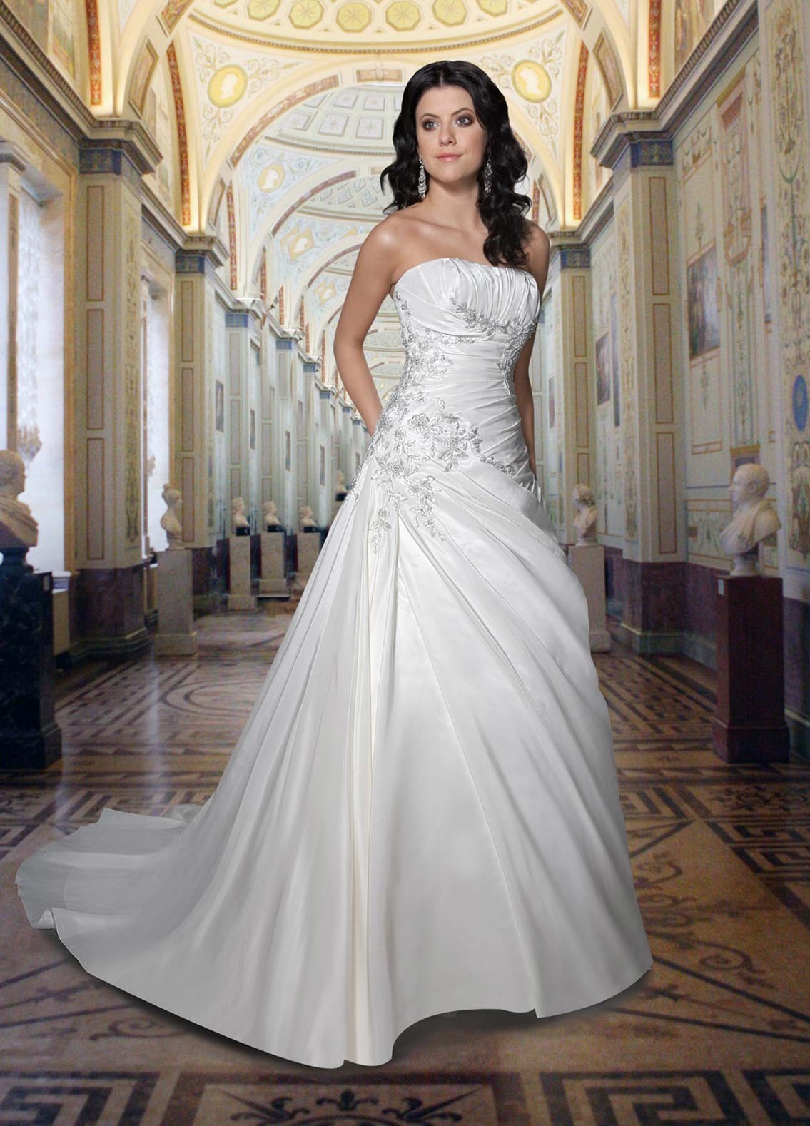 strapless wedding dresses