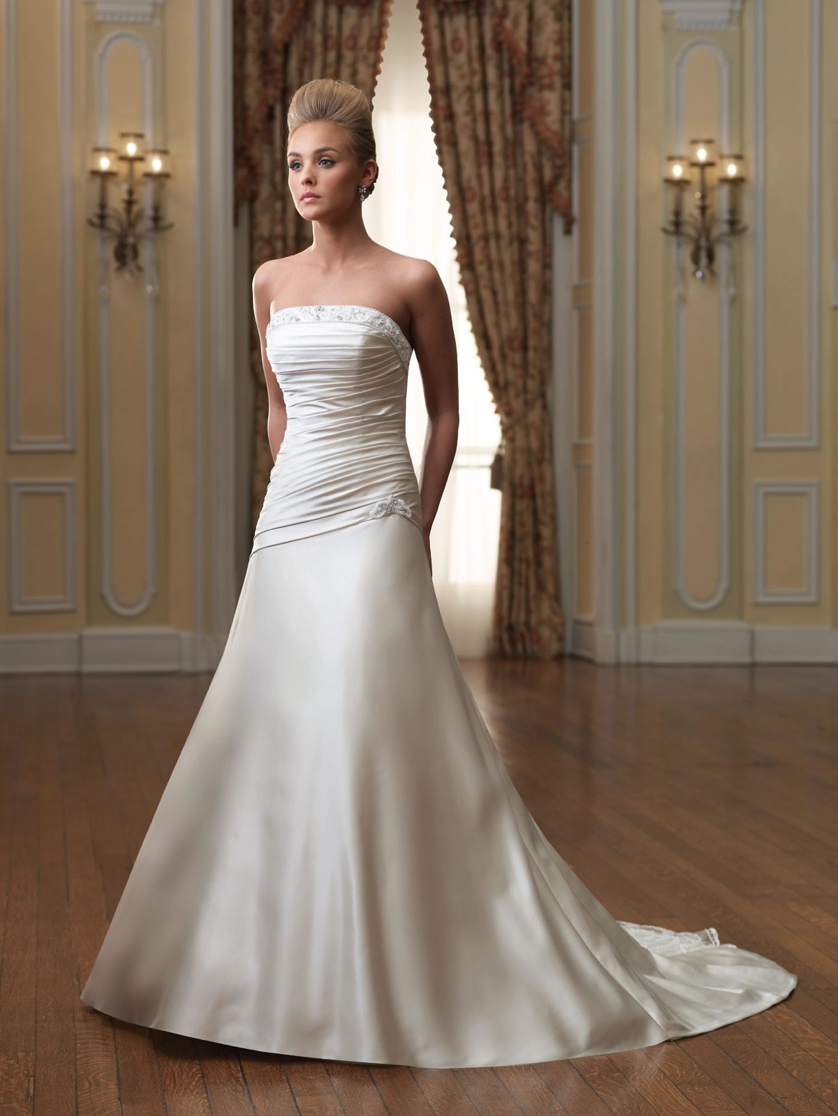 Collection Strapless Wedding Gown Pictures - Weddings Pro