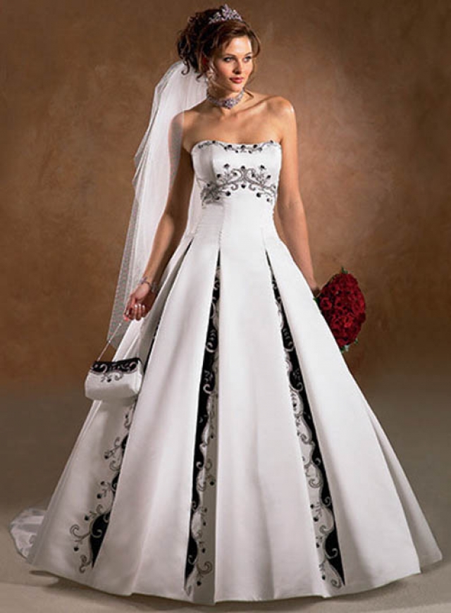 White Camo Wedding Dress