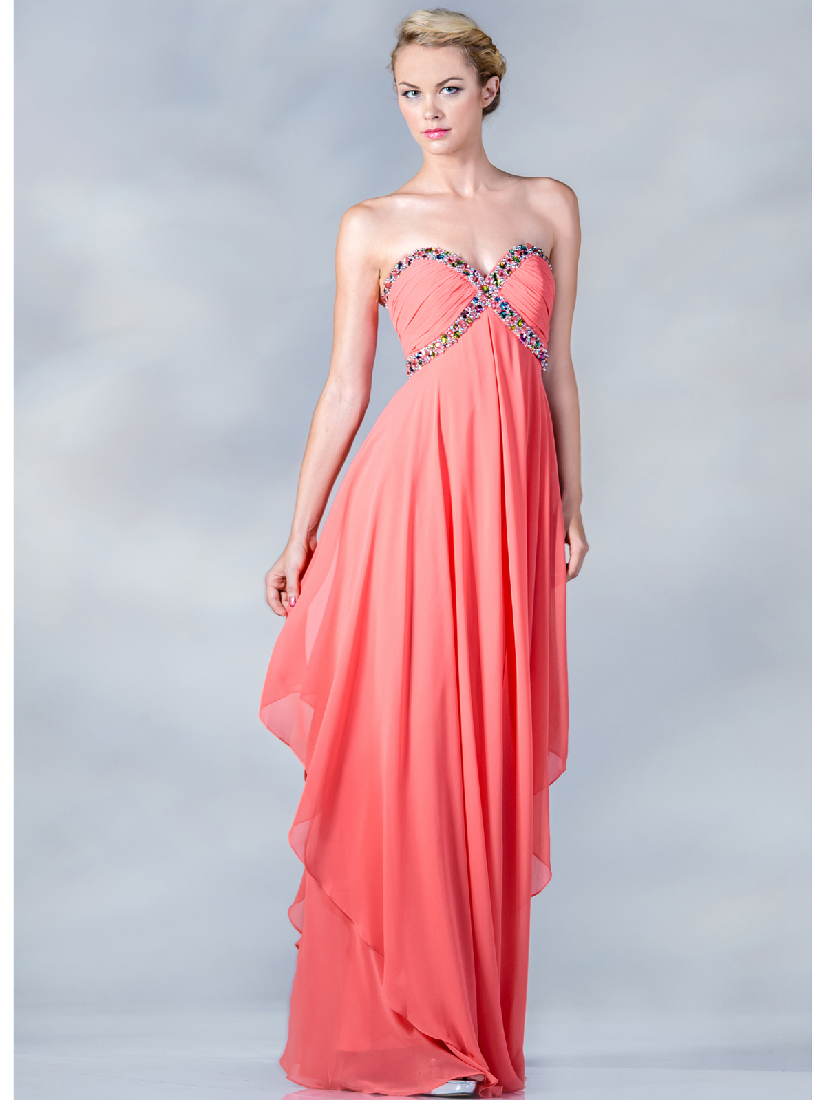 Coral prom dresses