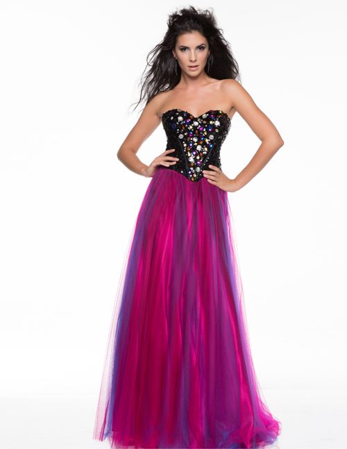 corset prom dresses