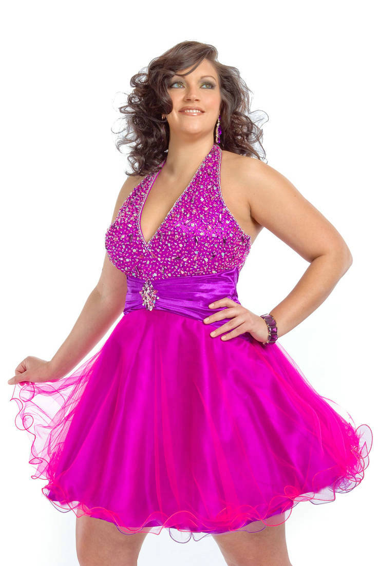 Homecoming dresses plus size