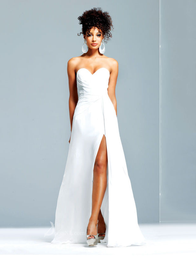 White Prom Dresses | Dressed Up Girl