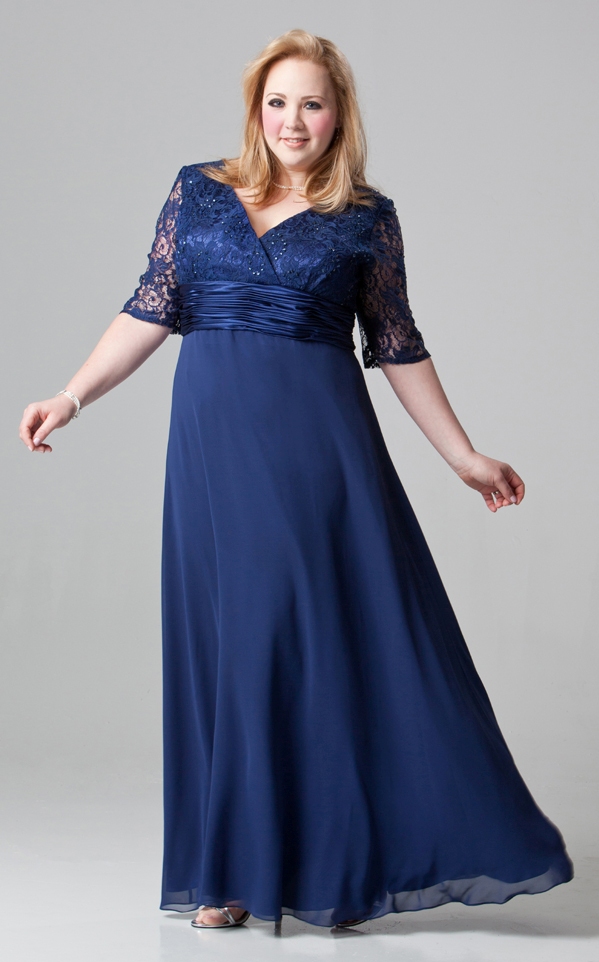 plus size mother of the bride dresses