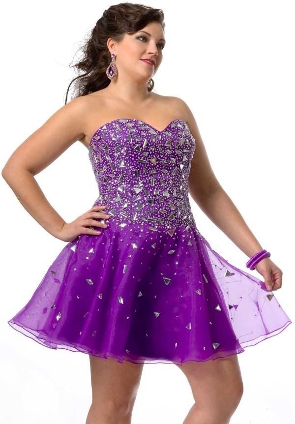 homecoming dresses plus size
