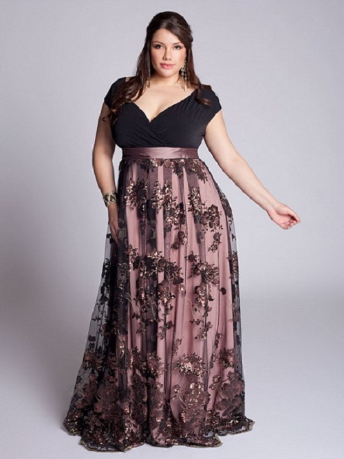 plus size formal dresses