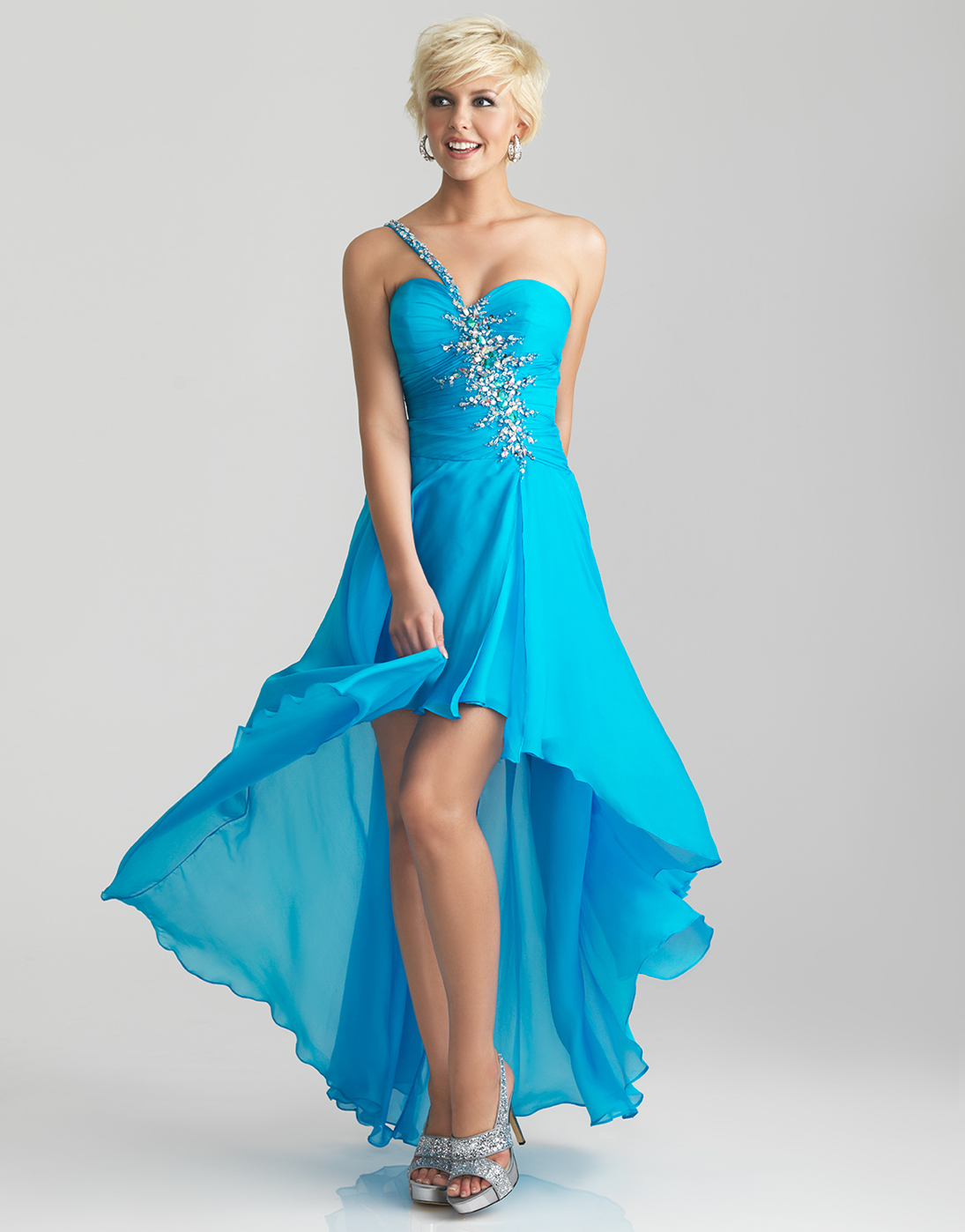 Turquoise Prom Dress