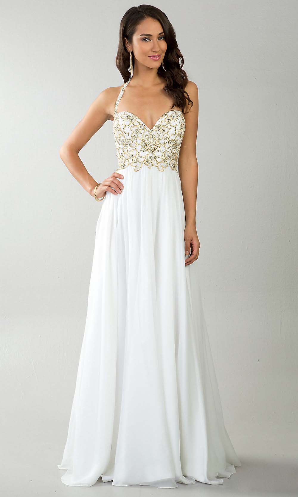 white prom dresses