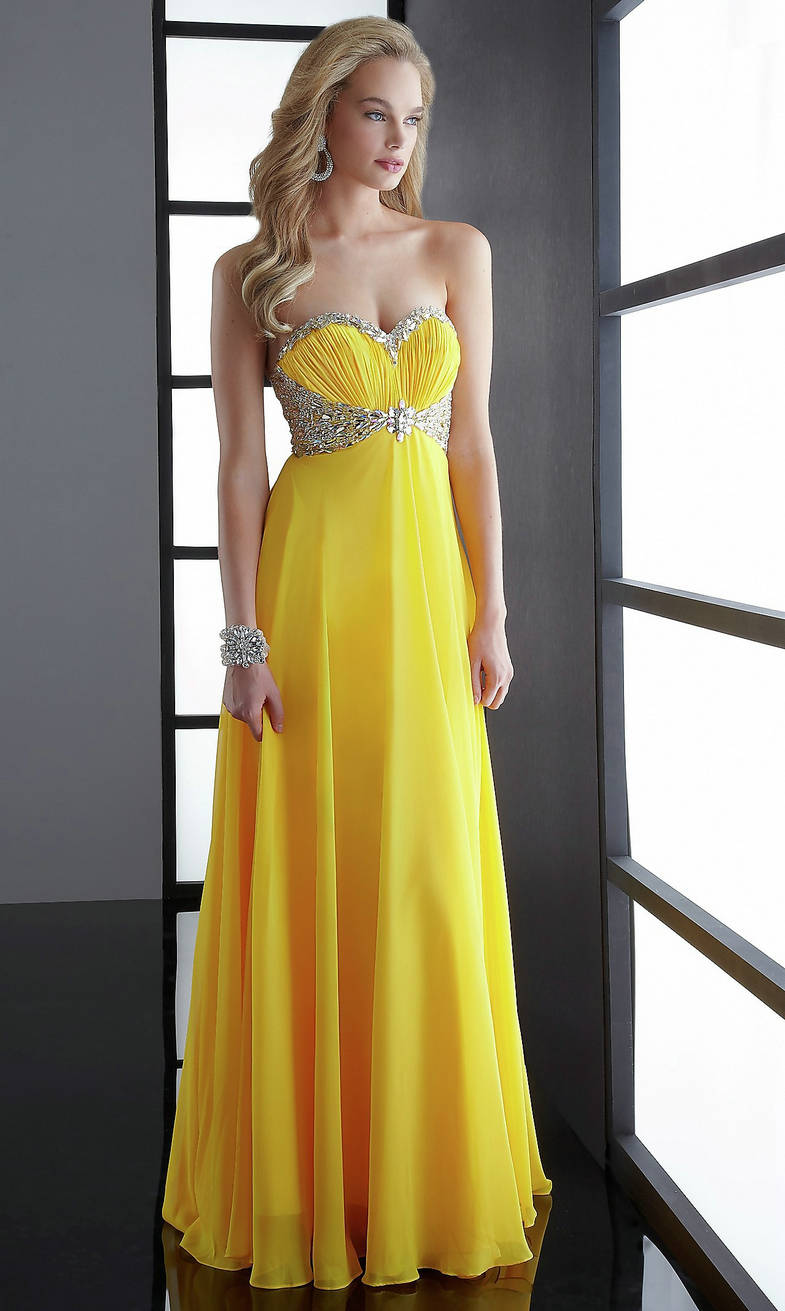 Yellow Prom Dresses | Dressed Up Girl