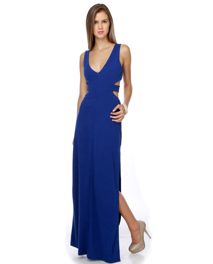 Blue Maxi Dress - Dressed Up Girl