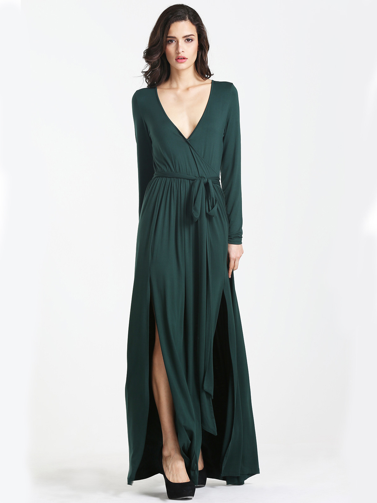 15+ Long Sleeve Maxi Dress, Ide Terpopuler! | Fashion Terpopuler