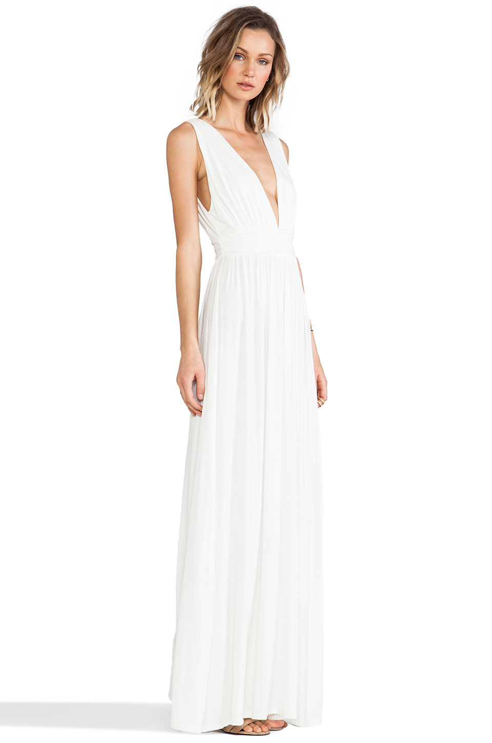 White Maxi Dress | Dressed Up Girl