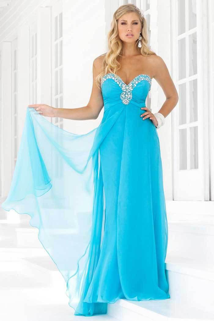 Turquoise Bridesmaid Dresses - Dressed Up Girl