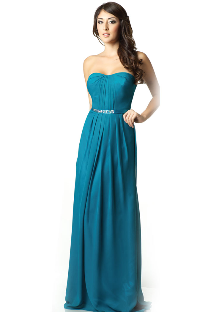 teal bridesmaid dresses