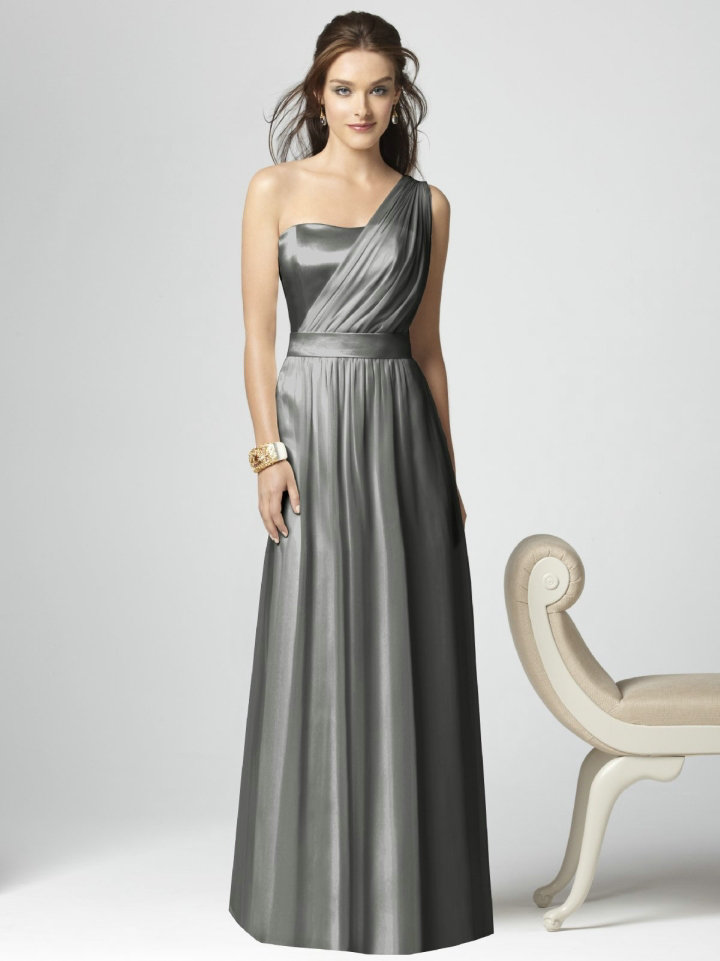 Silver Bridesmaid Dresses | Dressed Up Girl