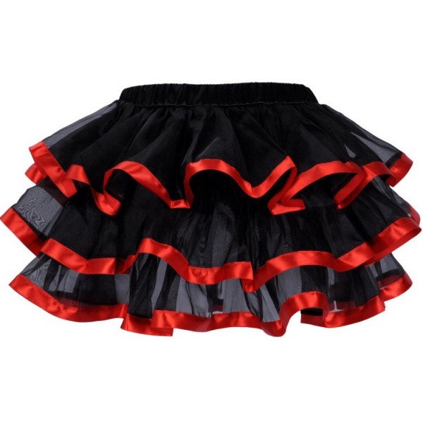 Black And Red Skirt - Skirts