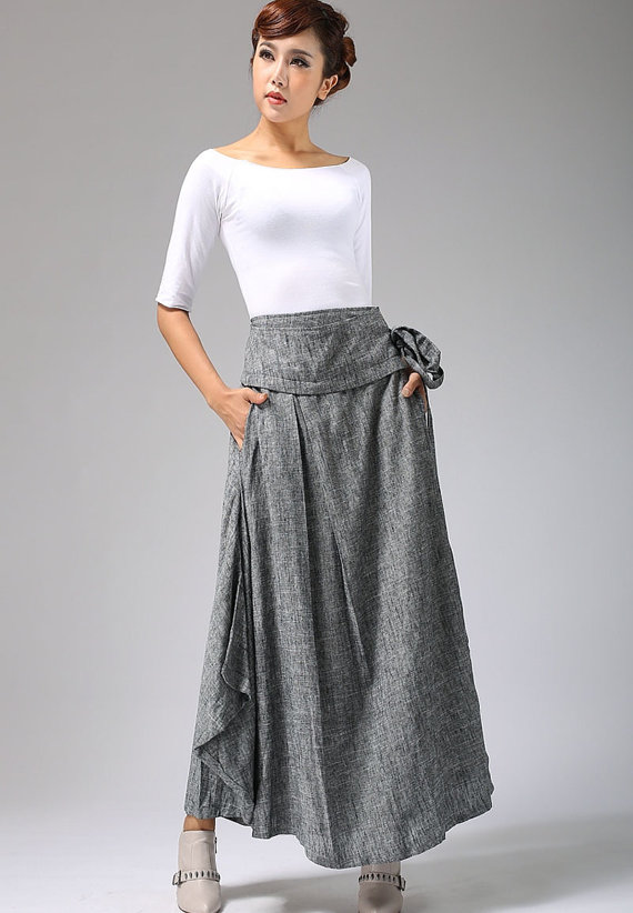 Linen Skirt | Dressed Up Girl