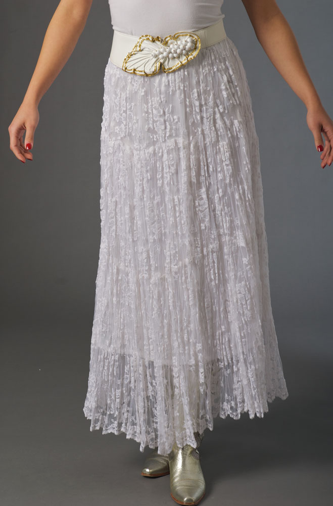 long white lace