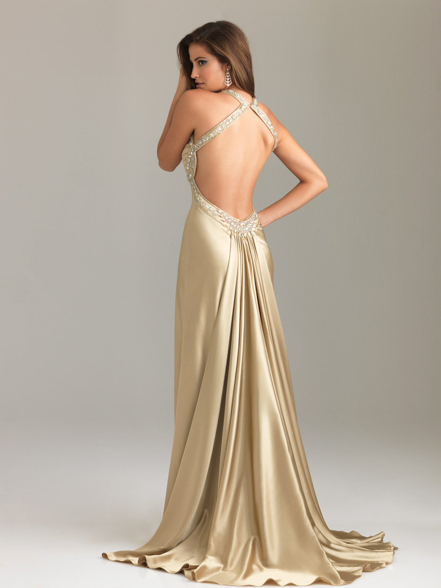 Backless Evening Gowns - Dressed Up Girl