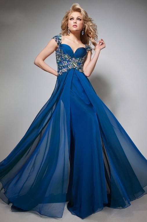 Blue Gown | DressedUpGirl.com