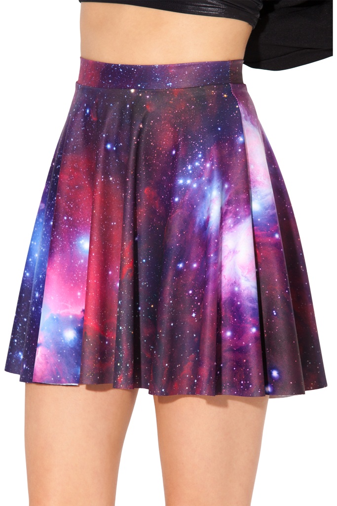 galaxy tulle skirt