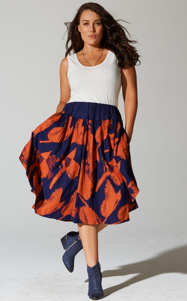 Plus Size Skirts Dressed Up Girl