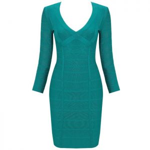 Long Sleeve Bandage Dress Pictures