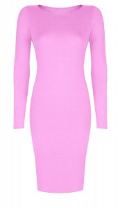 Long Sleeve Midi Dress Bodycon